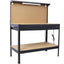 Premium Steel Workbench with Drawer and Peg Board