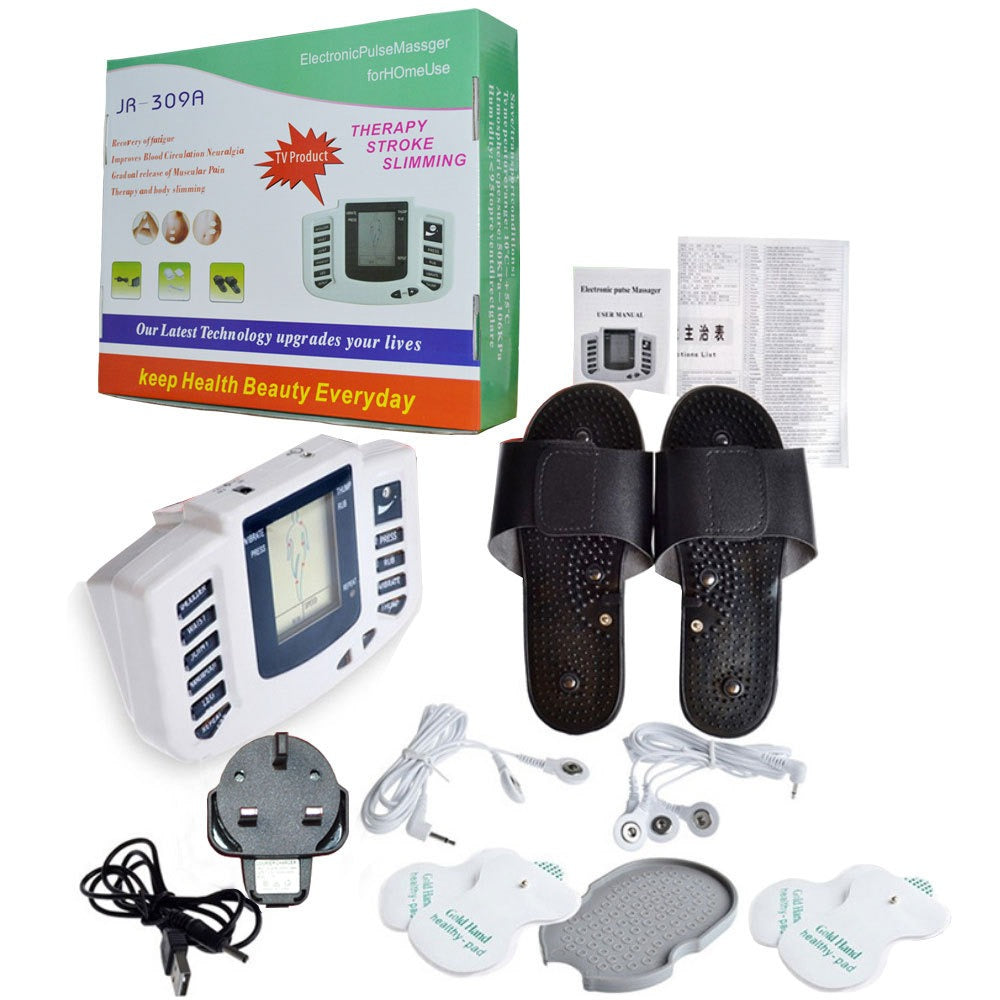 Digital Meridian Massager with Foot Therapy Shoes