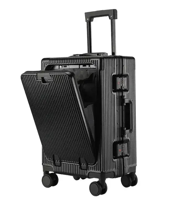 Equipaje de Aluminio Premium con Carro