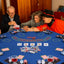 Gbruno 48 Inch 8-Player Foldable Poker Table Top - Blue