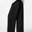 Pantalons en velours côtelé à taille élastique et jambes larges