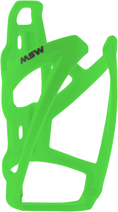 MSW PC-110 Composite Bottle Cage - Neon Green