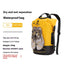 Sac à dos extérieur imperméable avec séparation humide/sèche