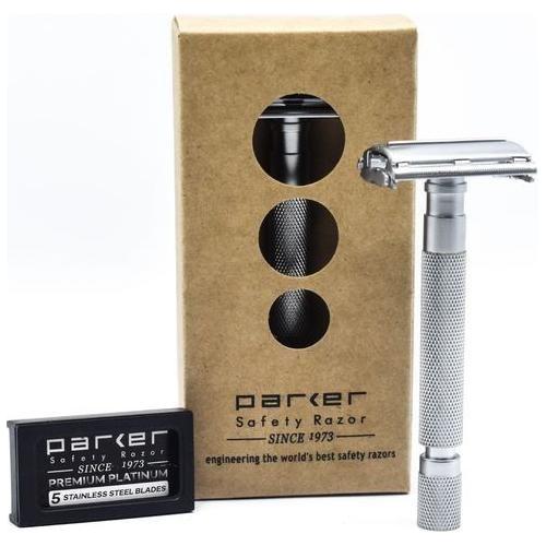 Parker 74R SC Maquinilla de Afeitar Pesada de Cromo Satinado