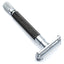 Rasoir de sécurité Parker 74R en graphite et chrome satiné