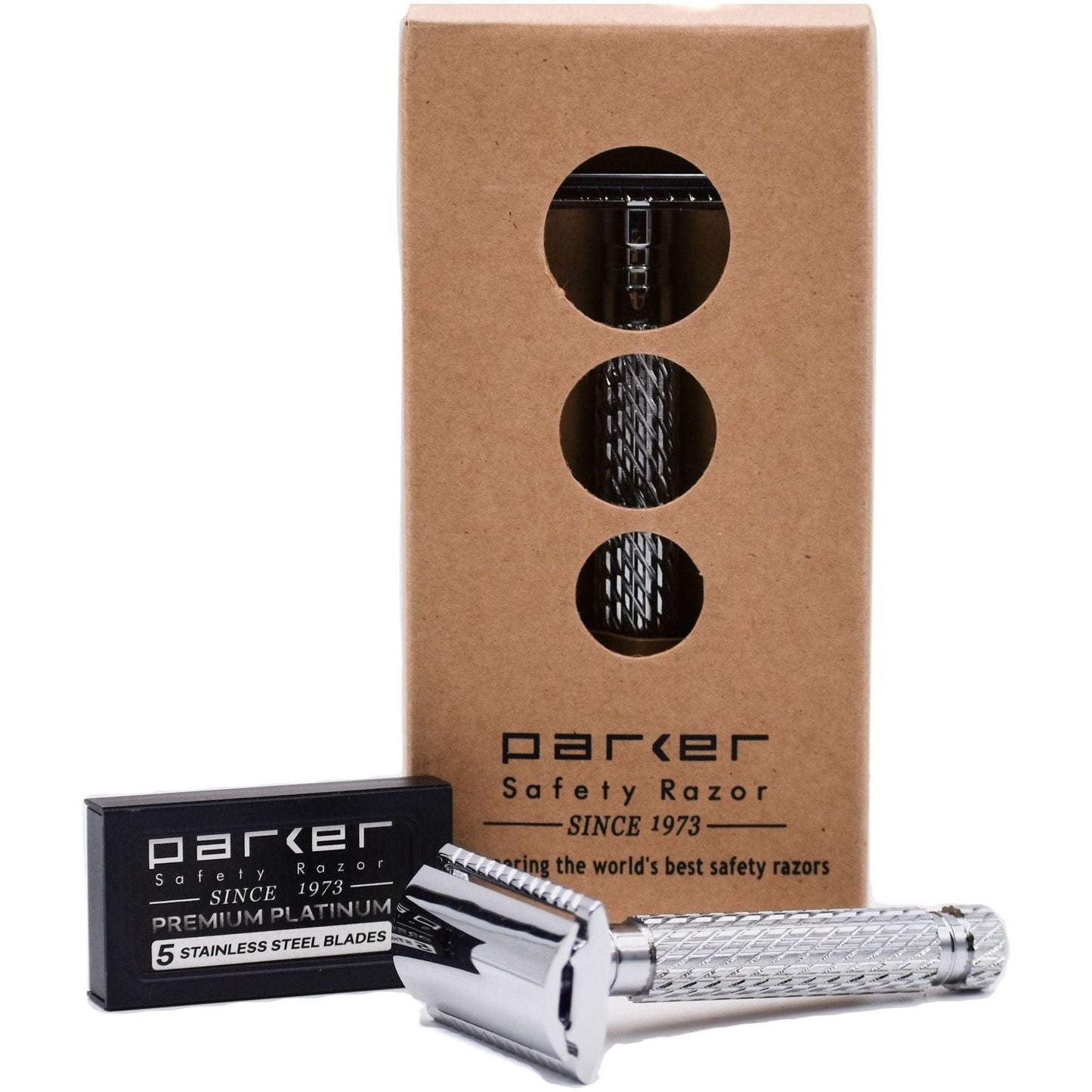 Razor de Seguridad Parker 94R con Mango de Longitud Clásica