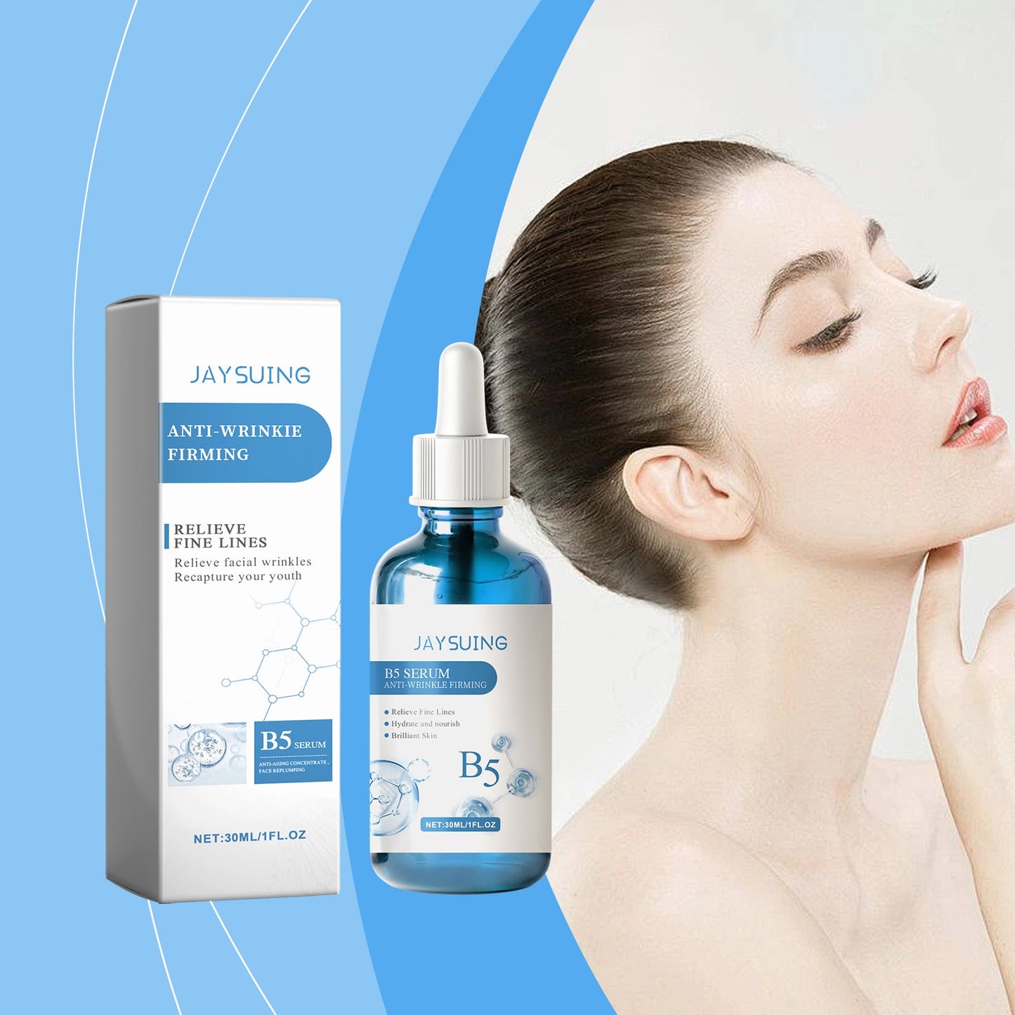 Essence de guérison élastique B5 pour une peau hydratée et douce