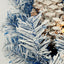 Set of 4 Premium Artificial Christmas Trees with LED Lights