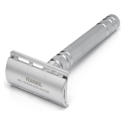 Feather AS-D2 Stainless Steel Double Edge Safety Razor