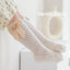 Chaussettes Bows en Coton Peigné Premium pour Filles