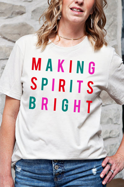 Making Spirits Bright Unisex Tee - Korvel