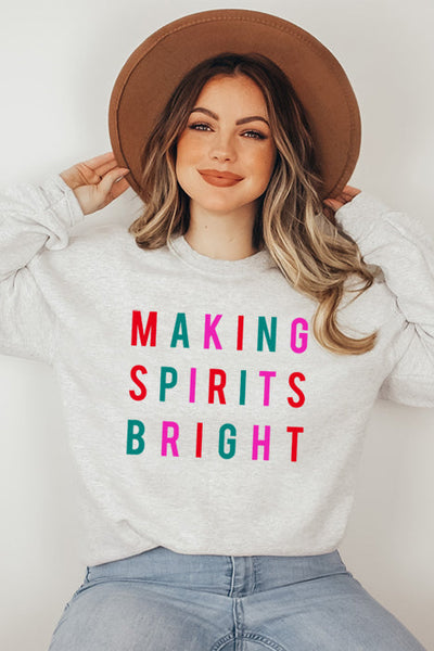 Making Spirits Bright 4902 Sweatshirt