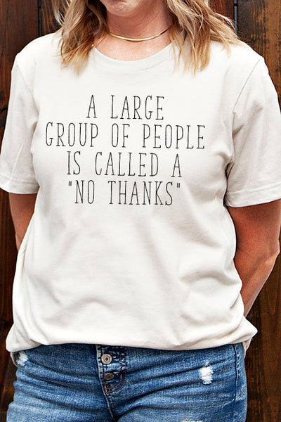 Camiseta People No Thanks 4903