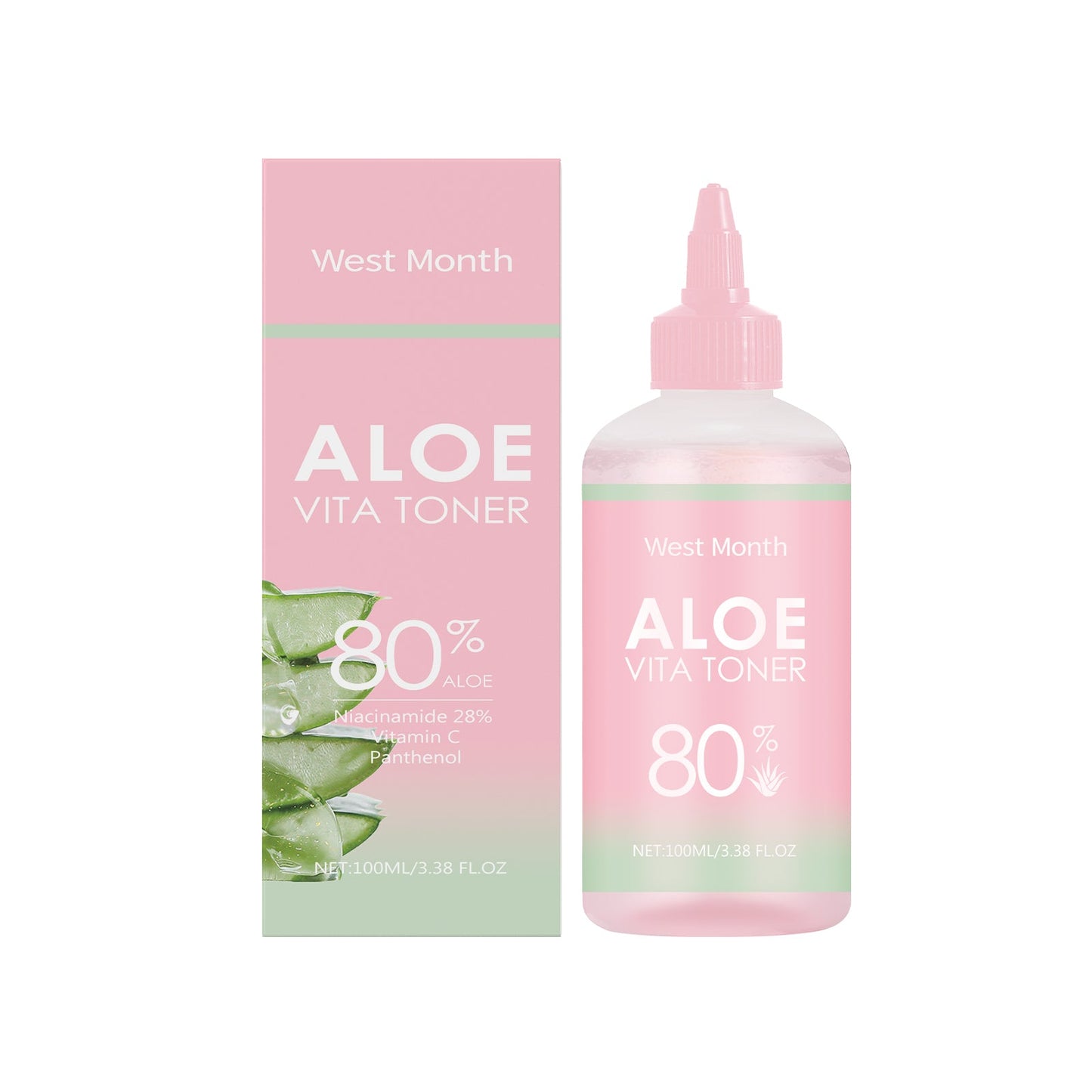 Aloe Vera Moisturizing Water, Repair Facial Skin Hydrating, Moisturizing, Clear, Elastic And Improve The State - Korvel