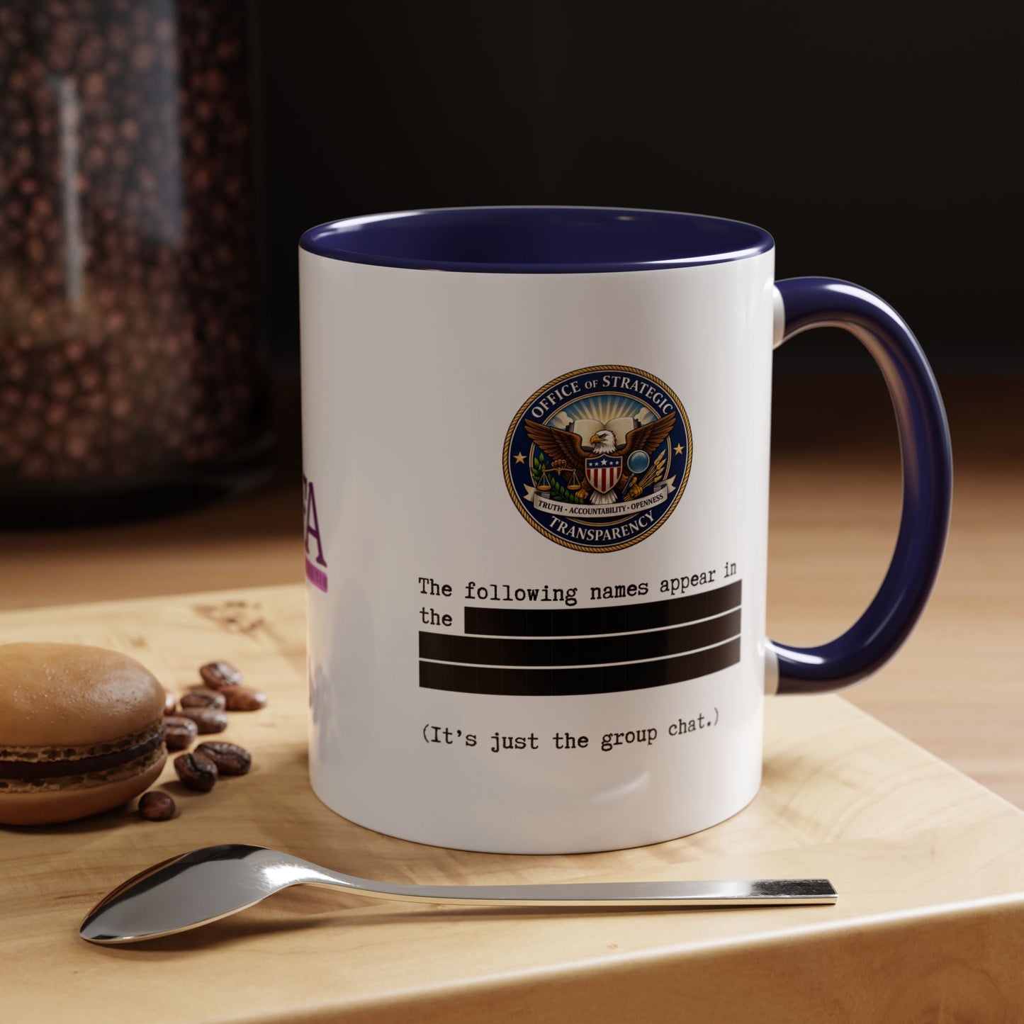 Unsealed Documents Coffee Mug – Political Satire Design