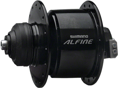Moyeu avant dynamo Shimano Alfine DH-S501 - QR x 100mm Center-Lock Noir 32h