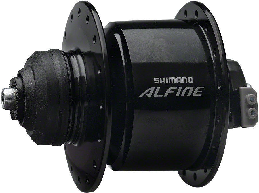 Shimano Alfine DH-S501 Dynamo Hub Frontal - QR x 100mm Center-Lock Negro 36h