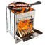 Adjustable Lightweight Camping Wood Stove for Outdoor Cooking