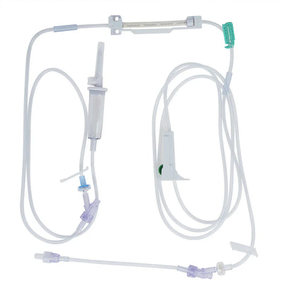 Juego de administración IV Universal Pump con conector sin aguja, caja de 24