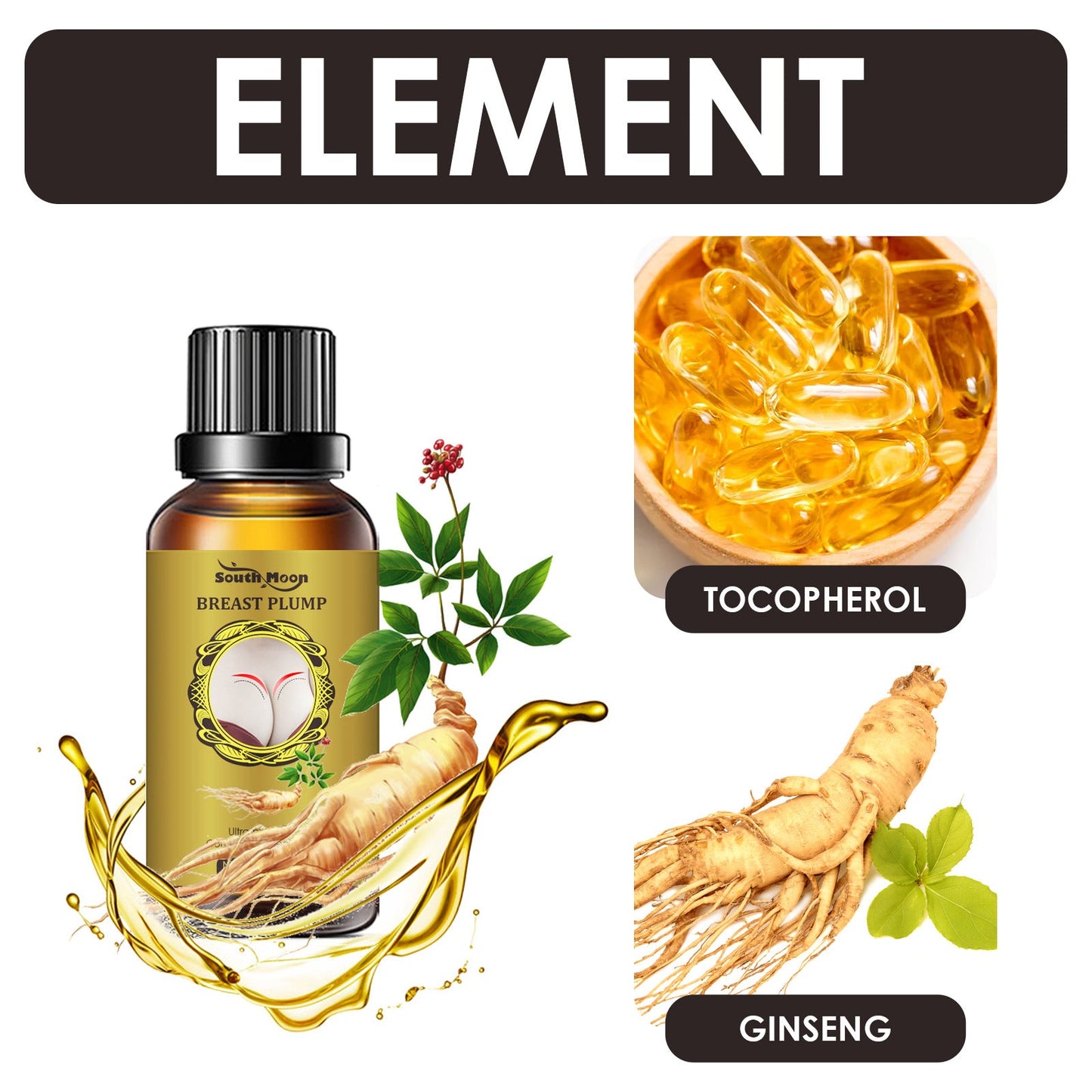 Chest Essential Oil Volumizing Milk Lift Relaxant Chest Full Firming Care Essential Oil - Korvel