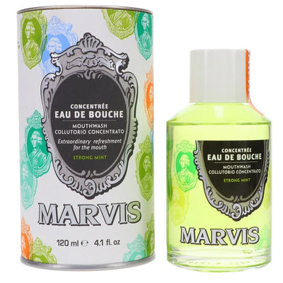 Marvis Strong Mint Concentrated Mouthwash 4.1 Oz