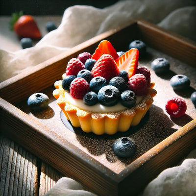 Premium Tartlette Pan with Removable Bottom - 4" x 3/4"