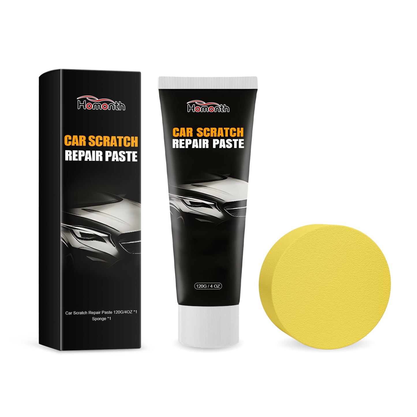 Car Scratch Repair Paste, Automotive Finish Scratch Deep Repair Finish Polishing Reconditioning Cream - Korvel