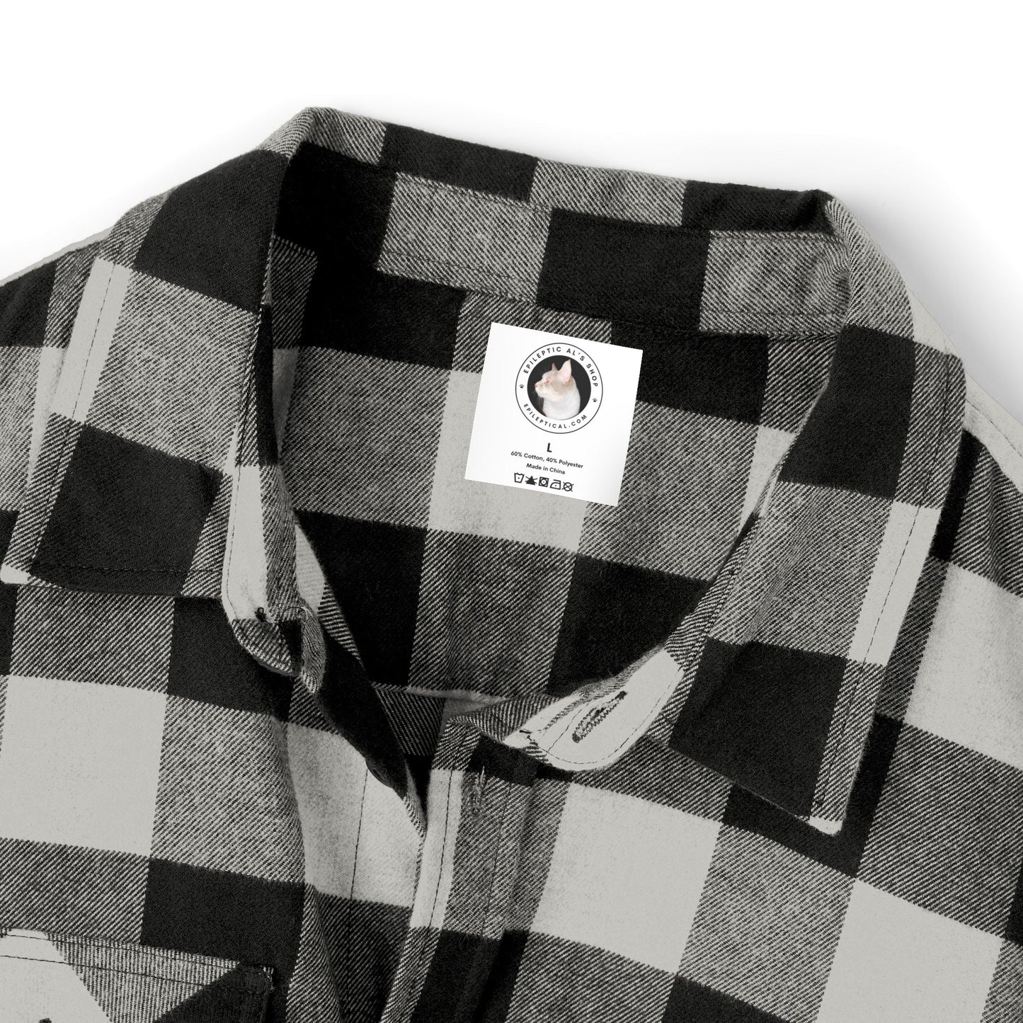 Chemise en flanelle unisexe Papillon de l'épilepsie