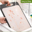 Double sided plastic stainless steel cutting board for household kitchen wheat straw PP cutting board cutting board - Korvel