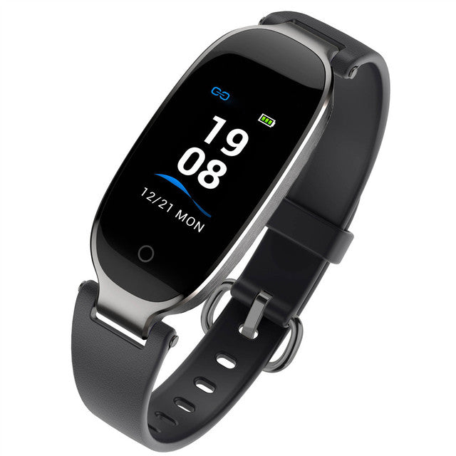 S3 Color Bracelet Fashion Wrist Smart Band Bracelet Girl Women Heart Rate Monitor Lady Female Fitness Tracker Wristband - Korvel