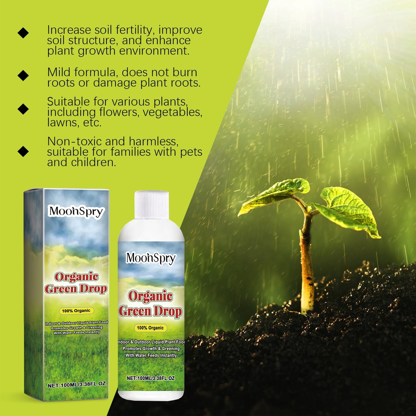 Premium Plant Growth Solution for Vibrant Greenery