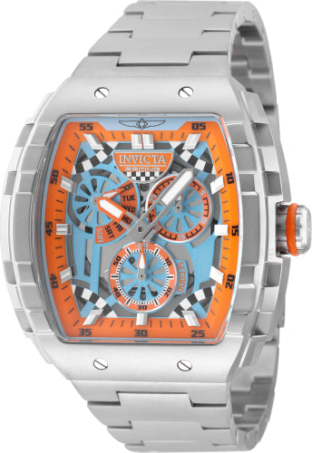 Invicta Men's Racing Watch - Orange Dial