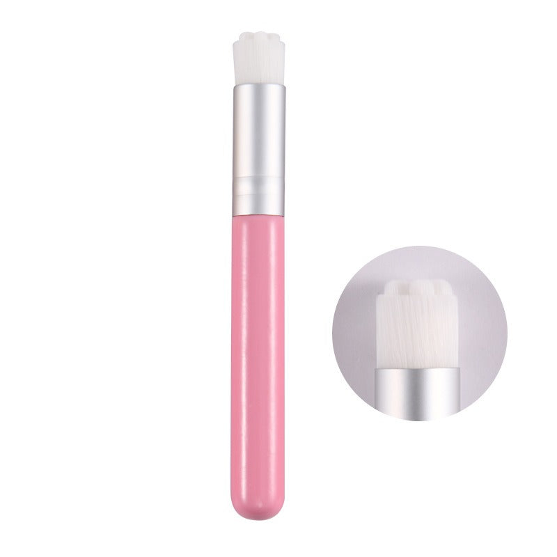 Washing Nose Brush Gods Deep Clean Pores Blackheads Convenient Fine Soft Bristles Manual Beauty Cleaning Flat Head Cleansing Brush - Korvel
