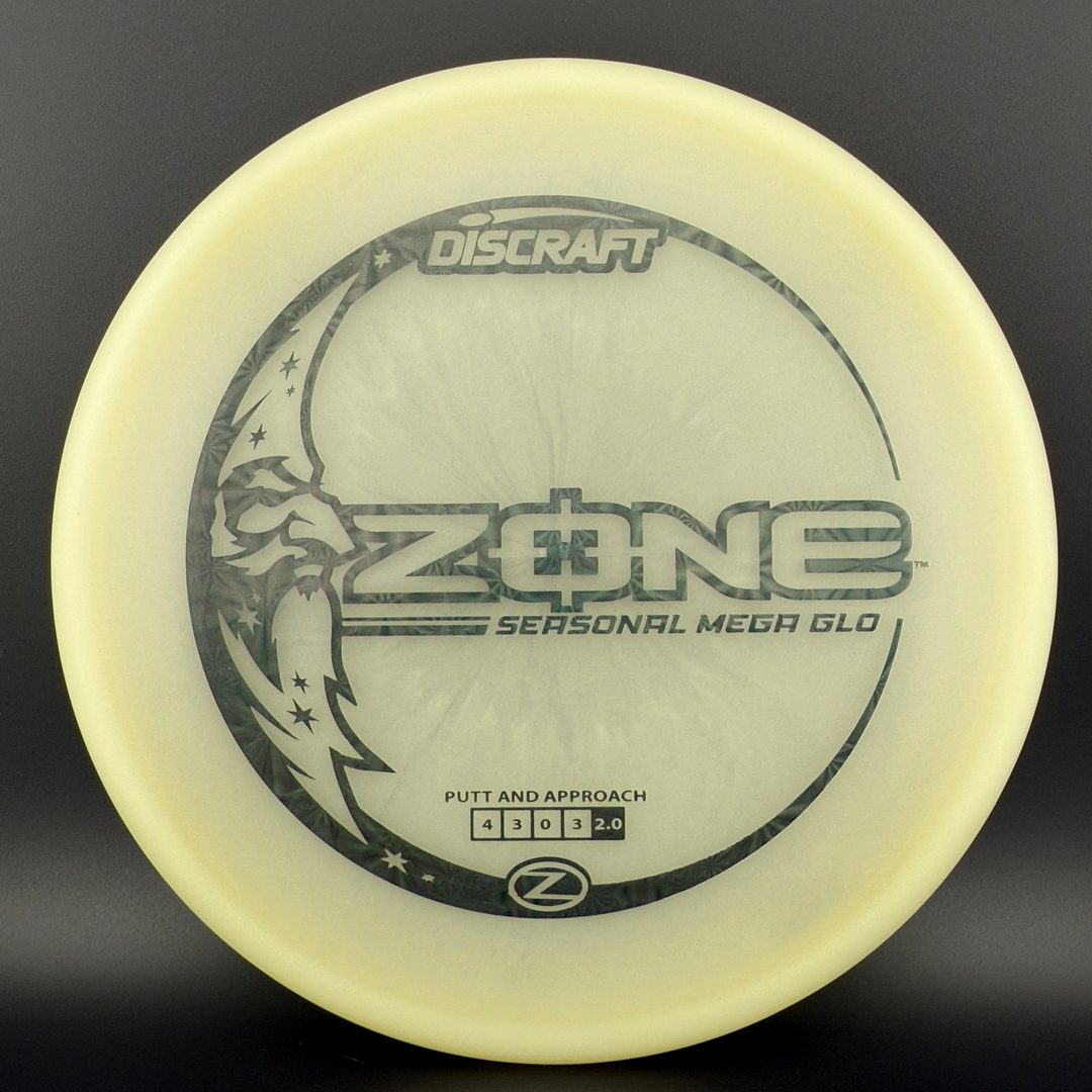 Discraft Mega Glo Zone - Premium Glow Disc Golf Putter