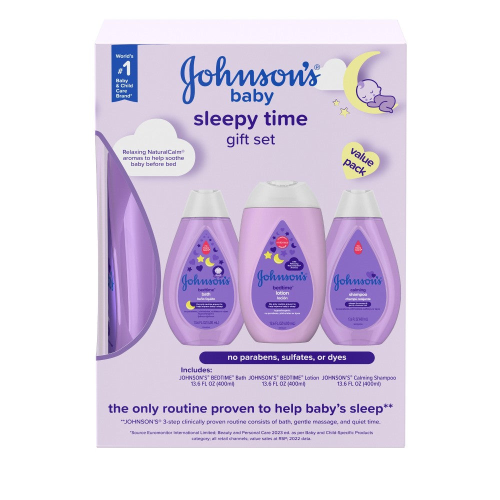 Set de Regalo Johnson's Baby Sleepy Time