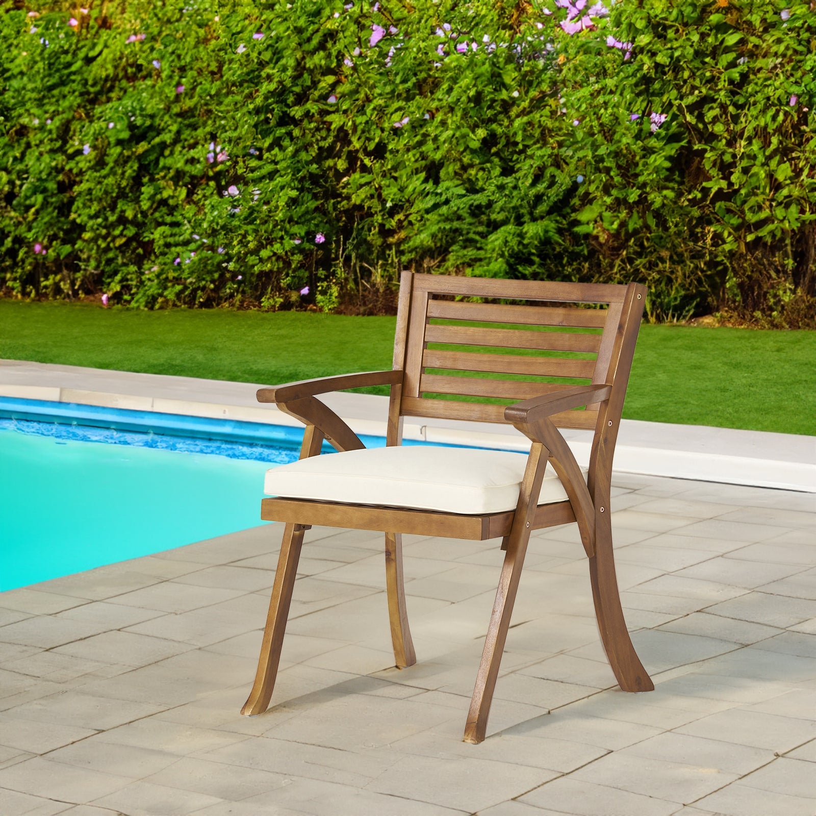 HERMOSA KD WOOD DINING CHAIR (set of 2) - Korvel