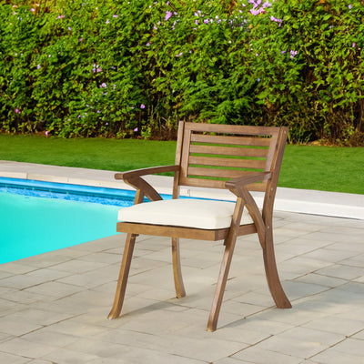 HERMOSA KD WOOD DINING CHAIR (set of 2) - Korvel