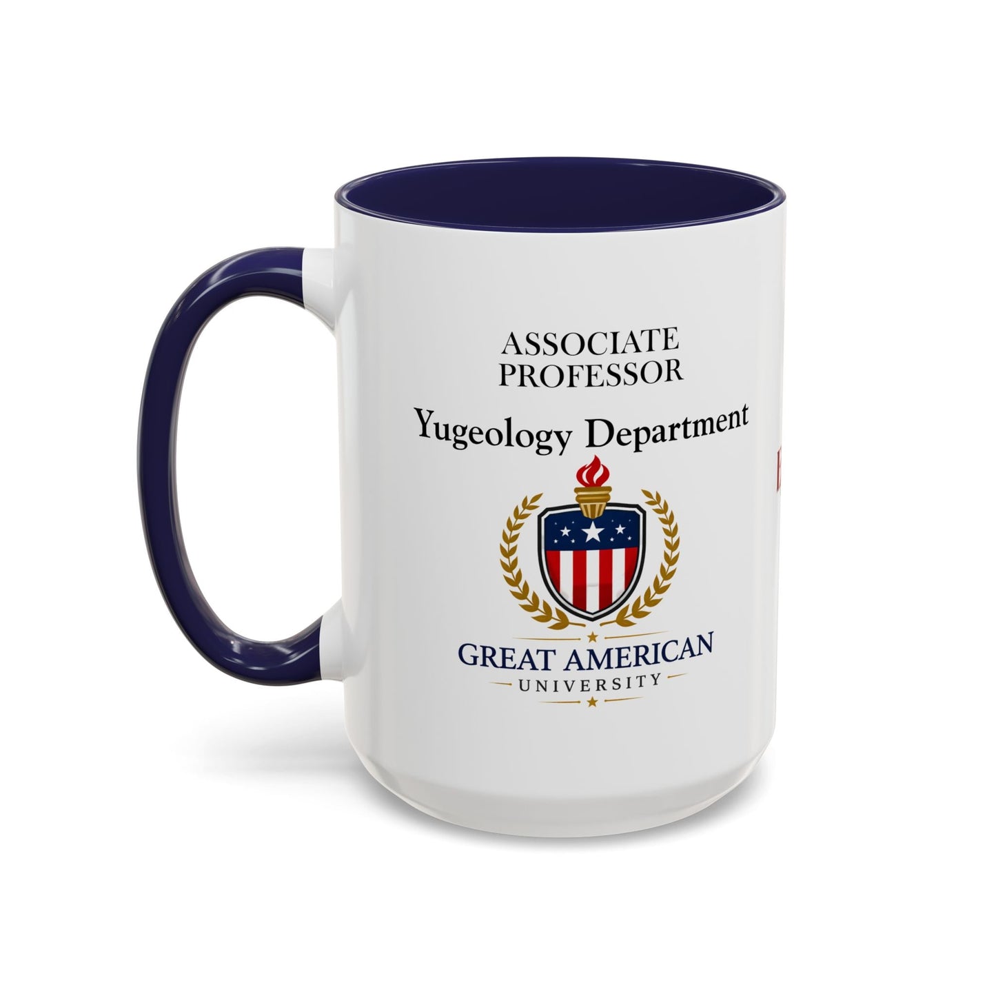 Taza de Café del Departamento de Yugeología - Parodia Política