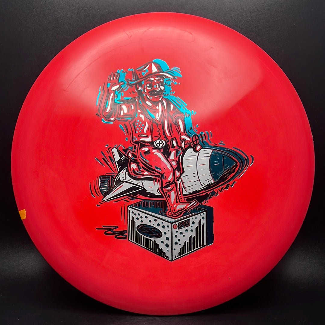 Bravo Texas Ranger - Ride Em Rocket Cowboy Triple Foil Disc