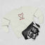 Nine Lives, One Heart Cat Lover Sweatshirt