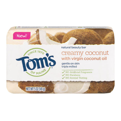 Savon en barre crémeux à la noix de coco de Tom's of Maine - 5 oz