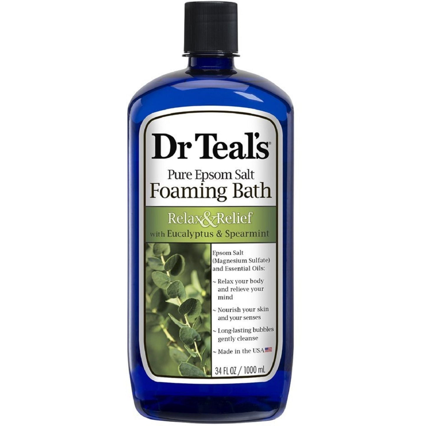 Baño espumoso Relax & Relief de Dr Teal - 34 fl oz