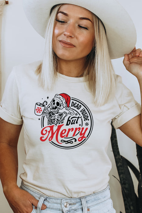 Dead Inside But Merry Baseball Batting Tee