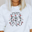 Sudadera "Muerto por dentro pero alegre AF" 4936gsweat