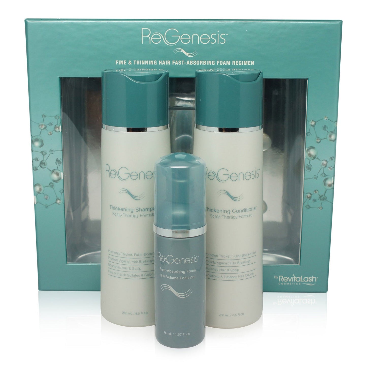 Espuma de Absorción Rápida ReGenesis para Cabello Fino
