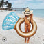 Flotador Inflable en Forma de Anillo de Diamante - Accesorio Premium para la Piscina