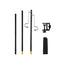 Portable Aluminum Alloy Camping Lamp Holder with Storage Bag