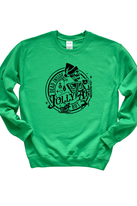 Jolly AF Cozy Sweatshirt - Unisex Comfort Wear - Korvel