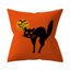 Trick or treat/pumpkin Cushion Cover 45*45cm Happy Halloween Throw Pillow Cover Happy Fall Y'all ghosts Horror Pillowcase - Korvel