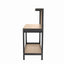63" Tools Cabinet Working Tables Workbench Tool Storage Workshop Table with Drawers and Pegboard - Korvel